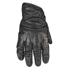 Speed And Strength Rust and Redemption Leather Gloves Black_126205