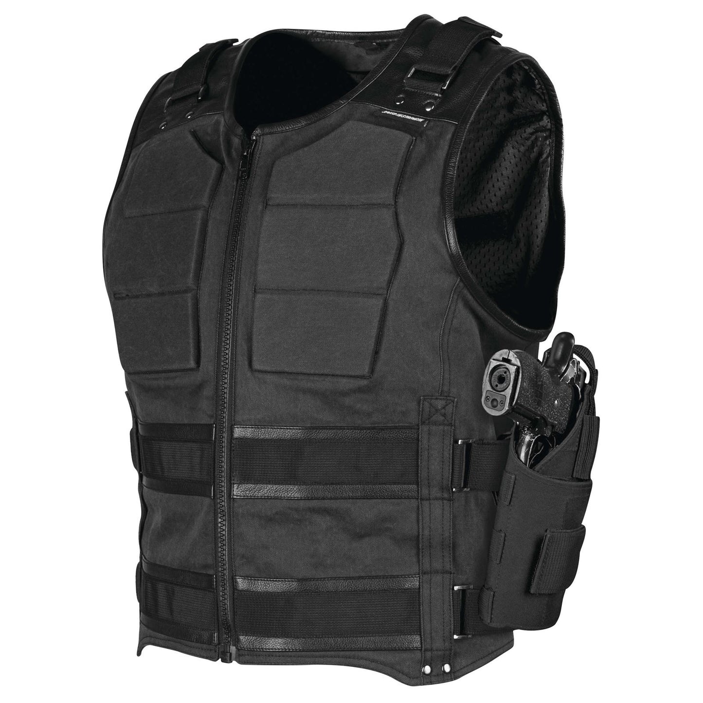 Speed And Strength True Grit Armored Vest - Black_126329