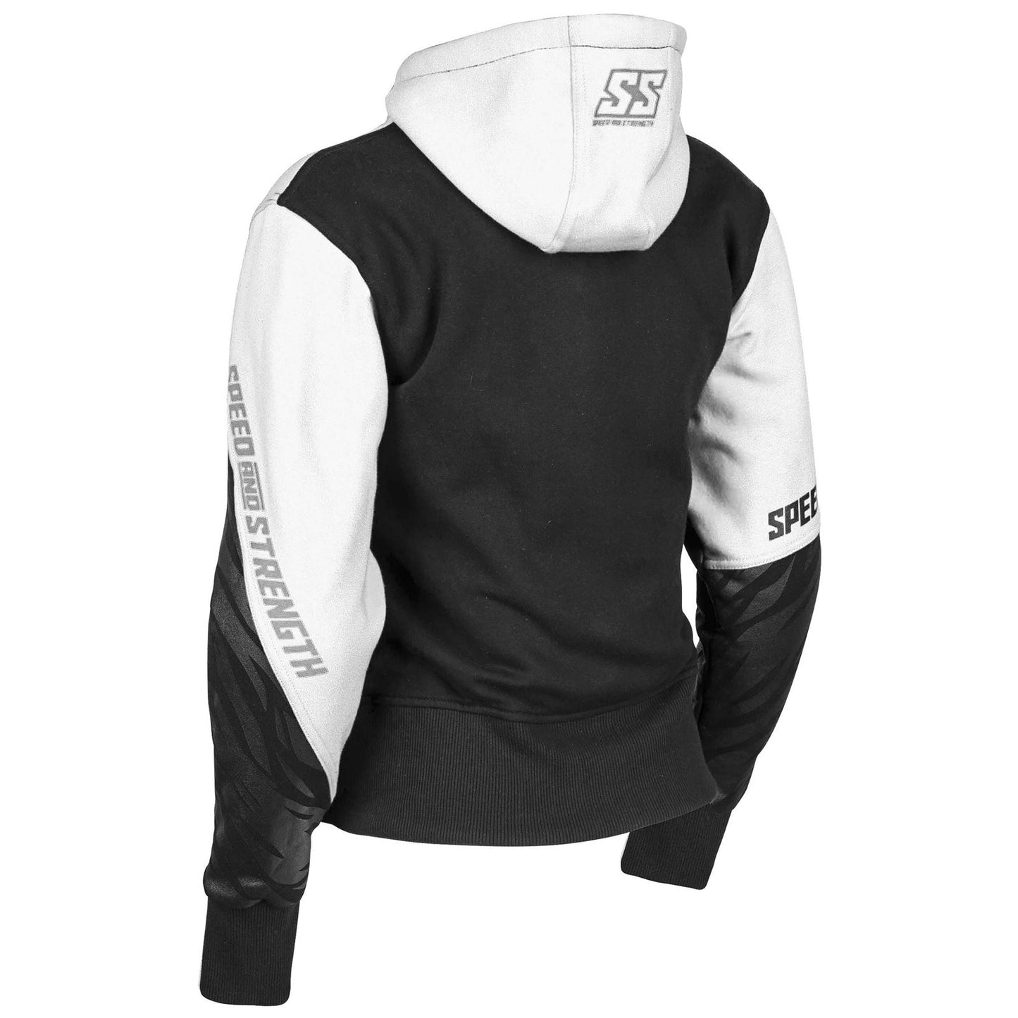 Speed And Strength Cat Out'a Hell Hoody White/Black Women's_126679