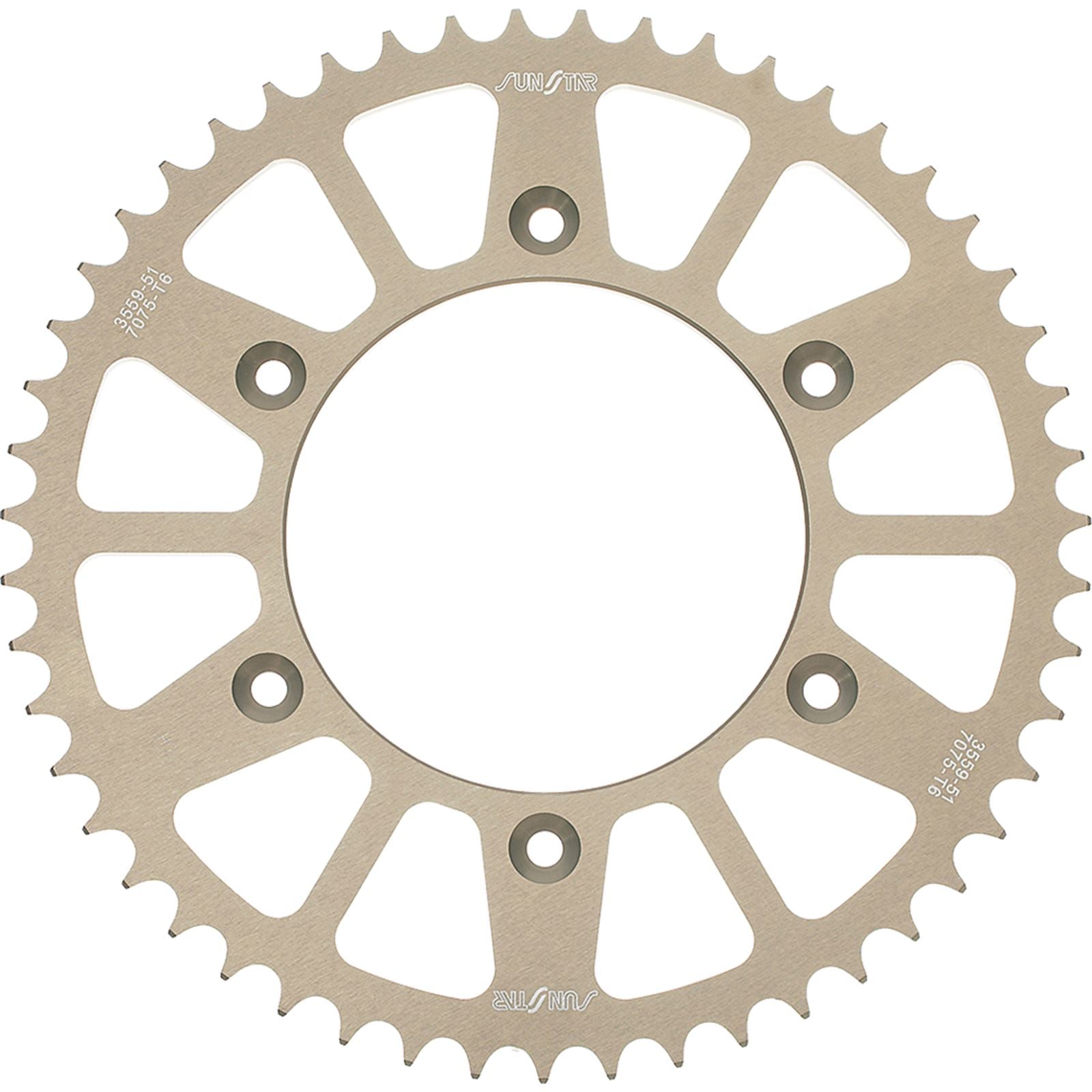 Sunstar Rear Sprocket Aluminum - 47-Tooth [MPN: 5-349747]_127805