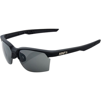 100% Sportcoupe Sunglasses - Black - Smoke 61020-100-57_317376