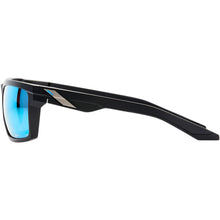 100% Daze Sunglasses - Matte Black - Blue Mirror 61030-019-75_317423