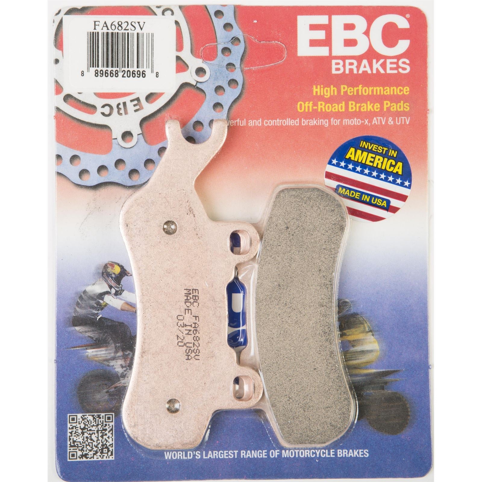 EBC Brakes Brake Pads FA682SV_606258