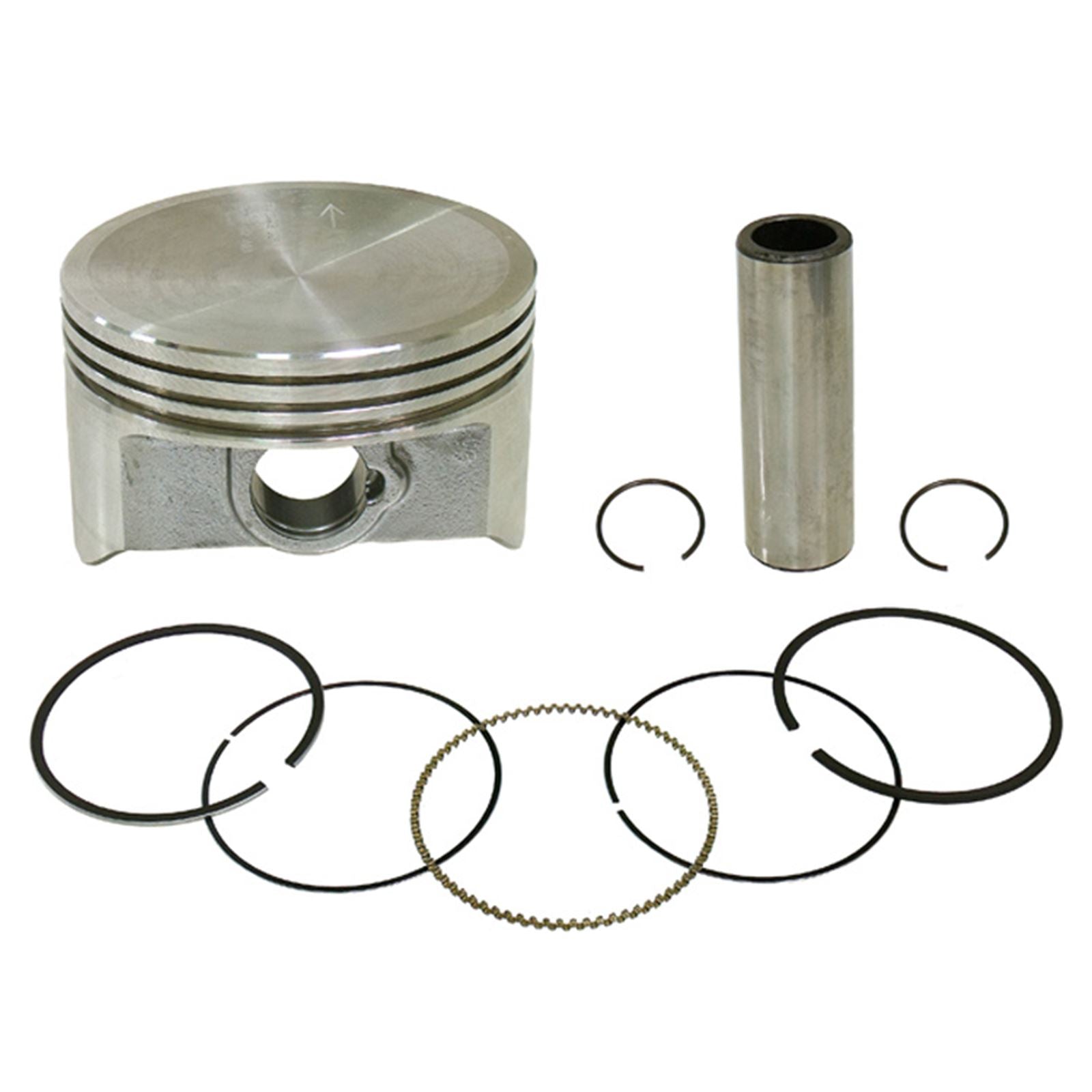 Namura Piston Kit for Kawasaki +1.00 (76.50MM) [MPN: NA-20062-4]_562958