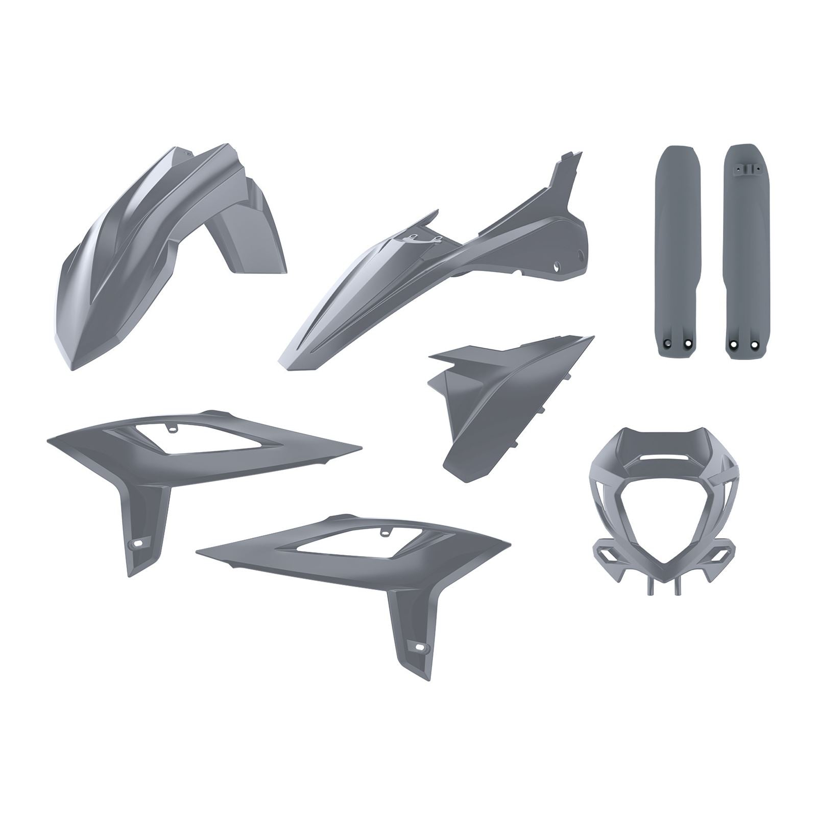Polisport Full Enduro Kit - Orig Equip - Nardo Grey 90931_1007191