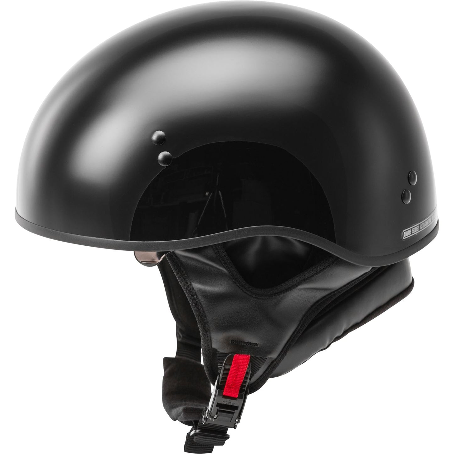 GMax HH-65 Half-Helmet Naked - Black - Small H1650024_606394
