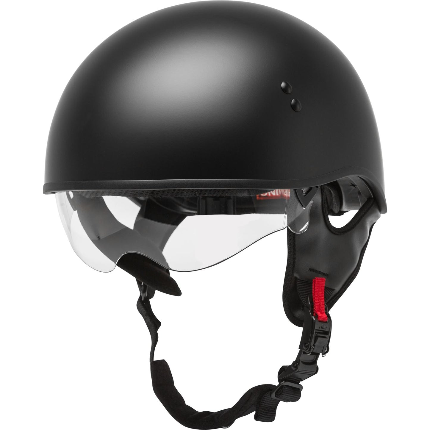 GMax HH-65 Half-Helmet Naked - Matte Black - Small H1650074_606432