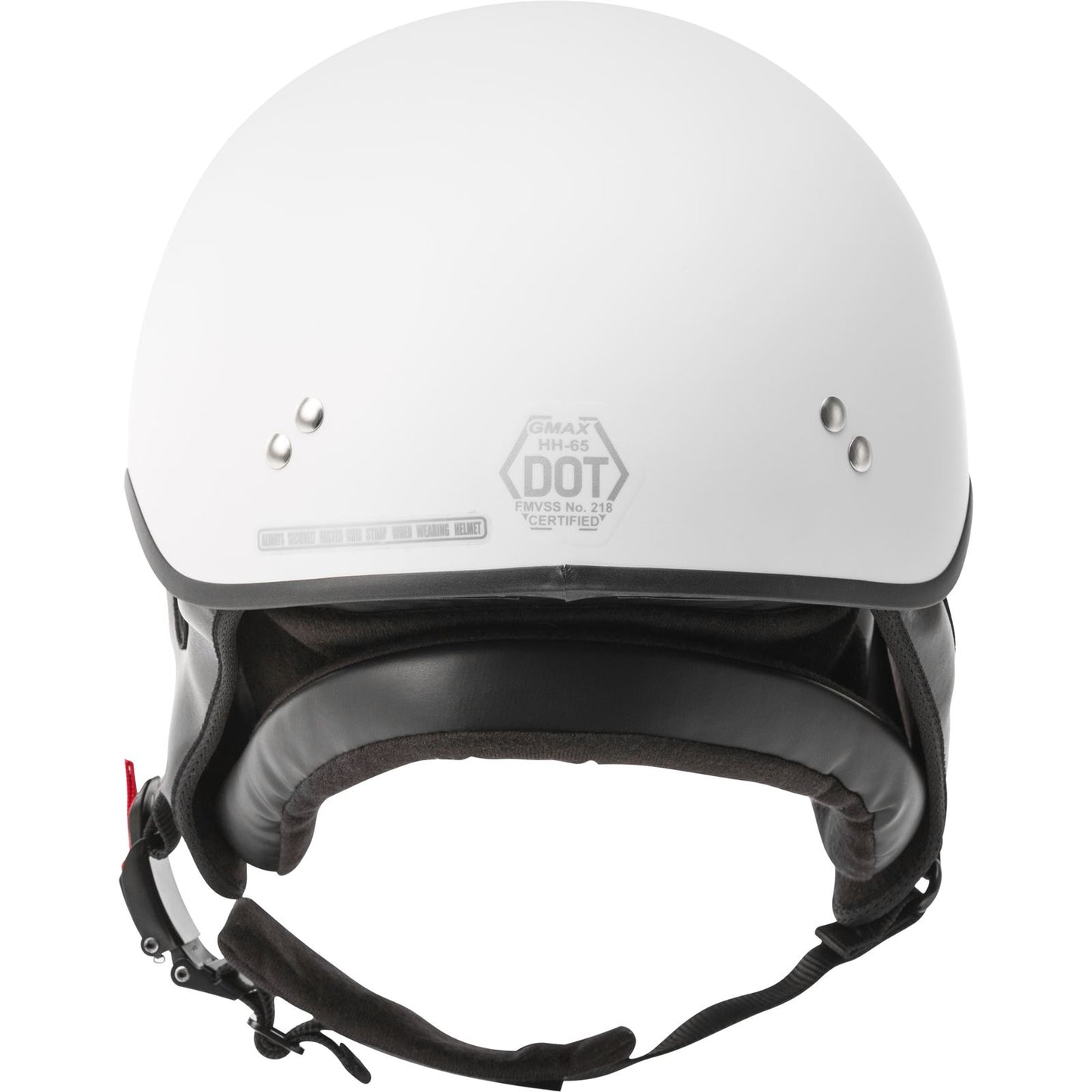 GMax HH-65 Half-Helmet Naked - Matte White - Medium H1650205_606461