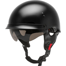 GMax HH-65 Half-Helmet Full Dressed - Black - 2X-Large H9650028_606788