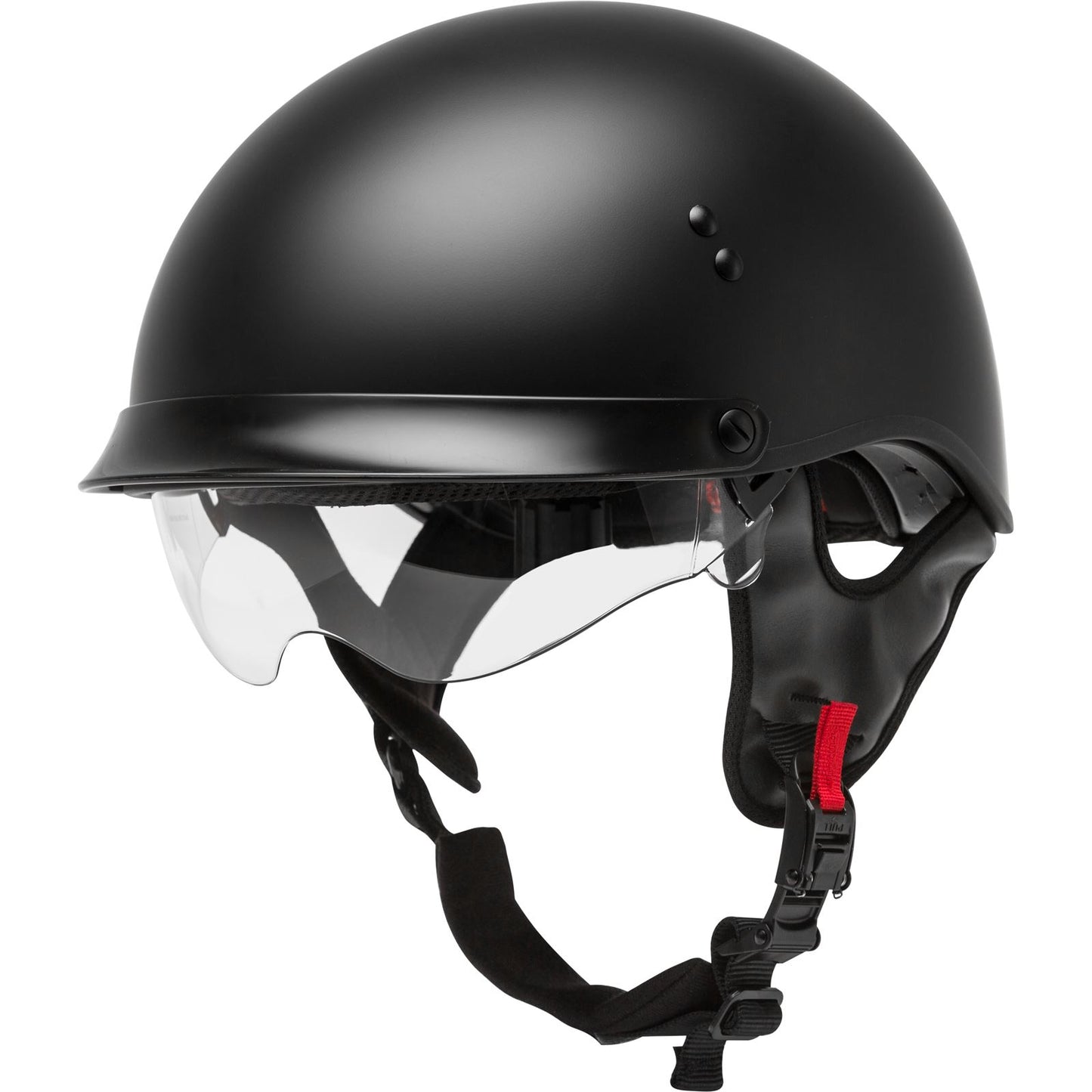 GMax HH-65 Half-Helmet Full Dressed - Matte Black - Large H9650076_606798