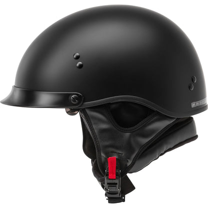 GMax HH-65 Half-Helmet Full Dressed - Matte Black - X-Small H9650073_606820