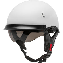 GMax HH-65 Half-Helmet Full Dressed - Matte White - Large H9650206_606830