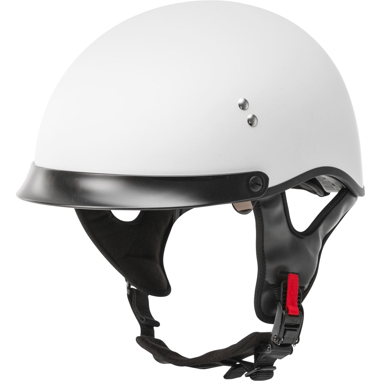 GMax HH-65 Half-Helmet Full Dressed - Matte White - Medium H9650205_606837
