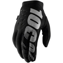 100% Brisker Gloves - Black/Grey - 2X-Large  10016-057-14_1247000