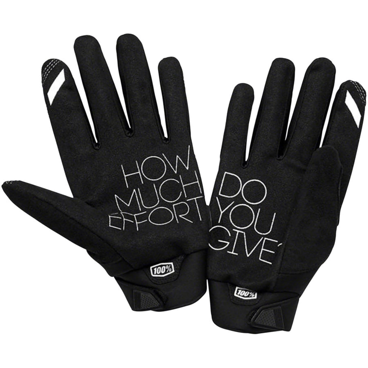 100% Youth Brisker Gloves - Fluorescent Yellow - Large 10016-004-06_1246975