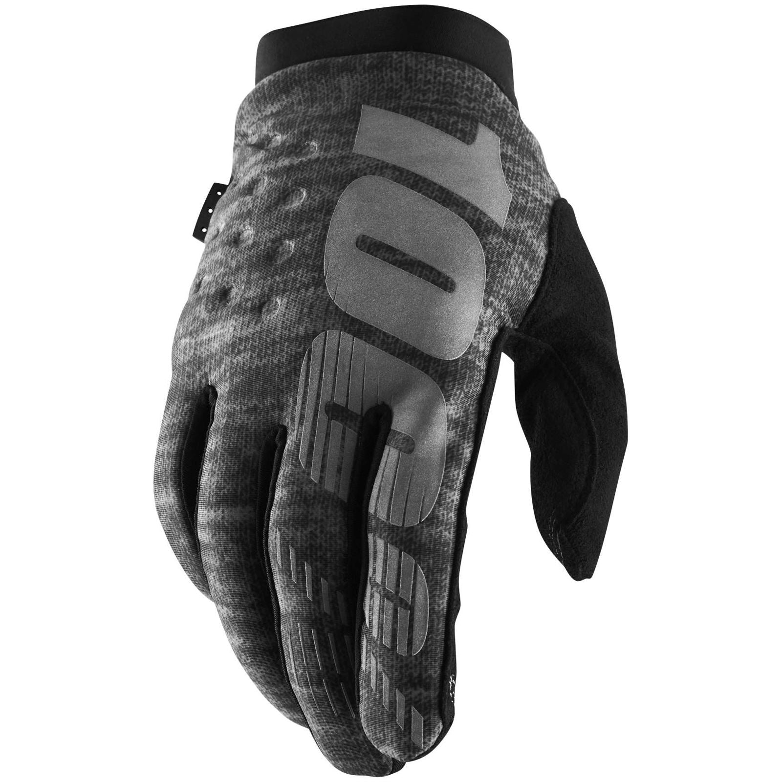 100% Brisker Gloves- Heather Grey - Small 10016-007-10_128980