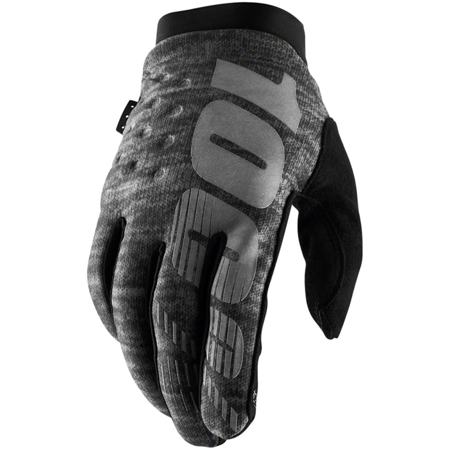 100% Brisker Gloves- Heather Grey - Medium 10016-007-11_1246990