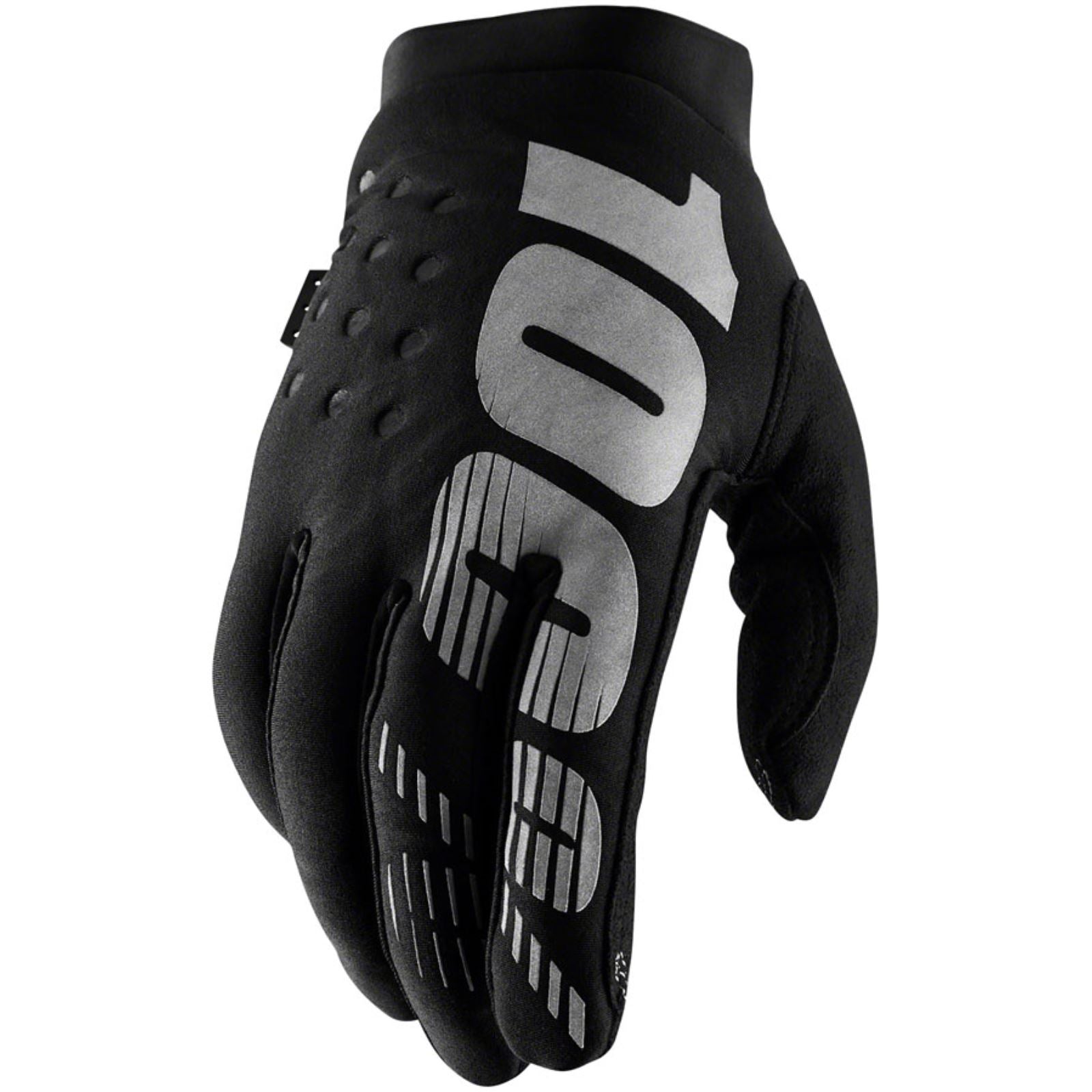 100% Women's Brisker Gloves - Black/Grey -  X-Large  11016-057-11_1247052