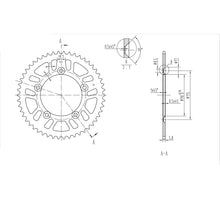 BikeMaster Rear Sprocket 420 - 50-Tooth 220 894 50_129913