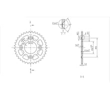 BikeMaster Rear Sprocket 420 - 37-Tooth 221 213 37_129915