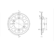 BikeMaster Rear Sprocket 428 - 57-Tooth 230 797 57_129945