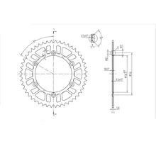 BikeMaster Rear Sprocket 520 - 48-Tooth 240 822 48_130127
