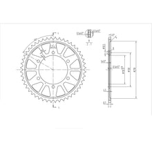 BikeMaster Rear Sprocket 530 - 48-Tooth 260 479 48_130336