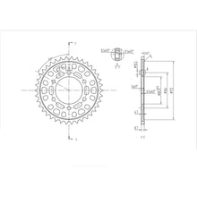 BikeMaster Rear Sprocket 530 - 38-Tooth 260 488 38_130337