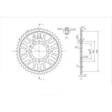 BikeMaster Rear Sprocket 530 - 46-Tooth OPEN BOX [MPN: 260 488 46]_1828153