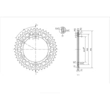 BikeMaster Rear Sprocket 530 - 43-Tooth 261 306 43_130400