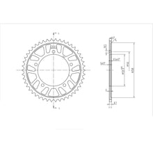 BikeMaster Rear Sprocket 530 - 46-Tooth 261 800 46_130427