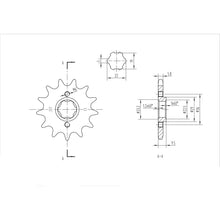 BikeMaster Front Sprocket 520 - 13-Tooth 140 337 13_130533