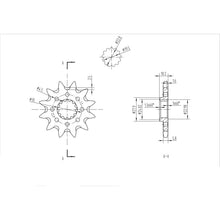 BikeMaster Front Sprocket 520 - 12-Tooth 140 432 12+_130551