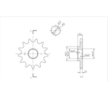 BikeMaster Front Sprocket 520 - 13-Tooth 140 583 13_130594