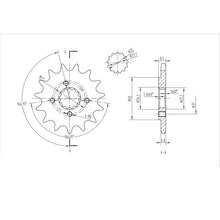 BikeMaster Front Sprocket 520 - 15-Tooth 141 309 15_130627