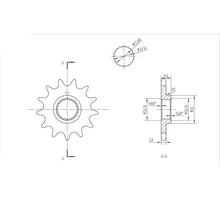 BikeMaster Front Sprocket 520 - 13-Tooth 143 221 13_130684