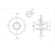 BikeMaster Front Sprocket 525 - 16-Tooth 151 591 16_130730