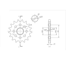 BikeMaster Front Sprocket 530 - 17-Tooth 160 423 17_130762