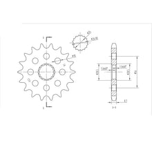 BikeMaster Front Sprocket 530 - 18-Tooth 160 423 18_130764
