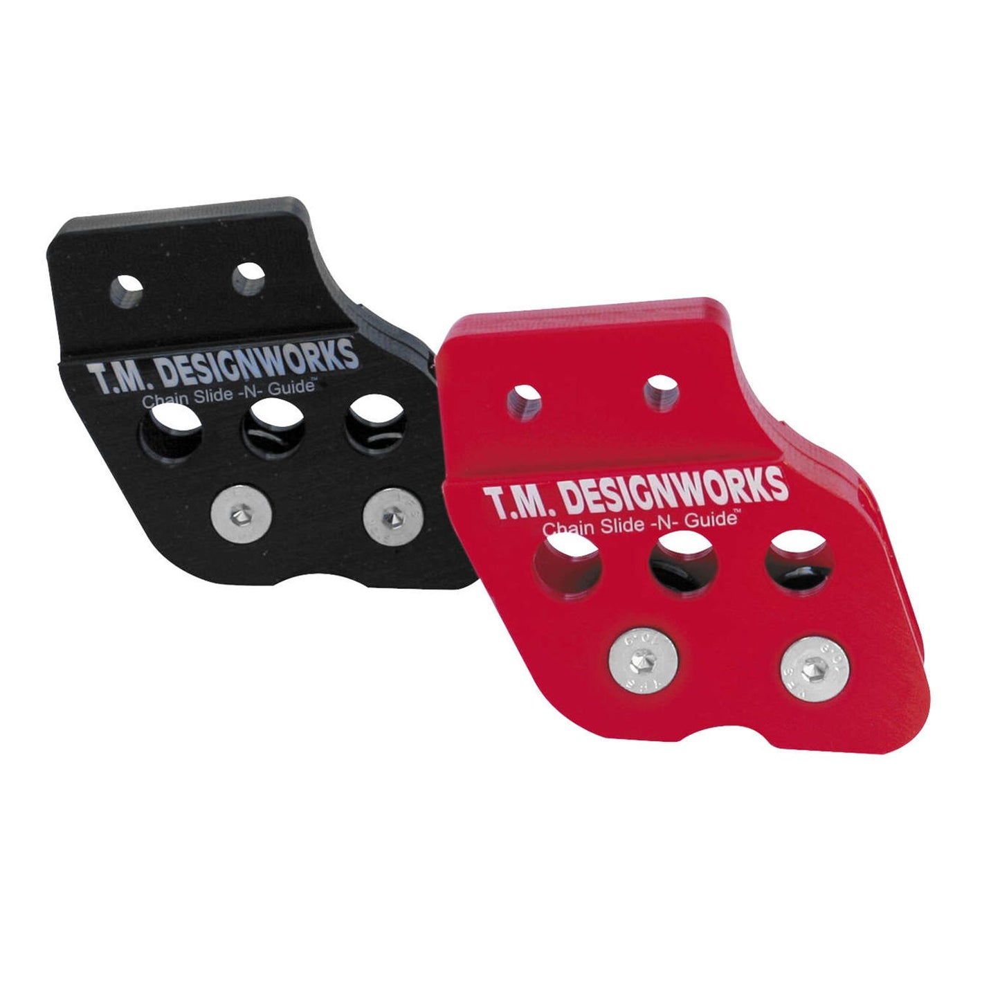 TM Design Works Chain Guide for Honda/Kawasaki/Suzuki/Yamaha - Black [MPN: RCG-002-BK]_130926