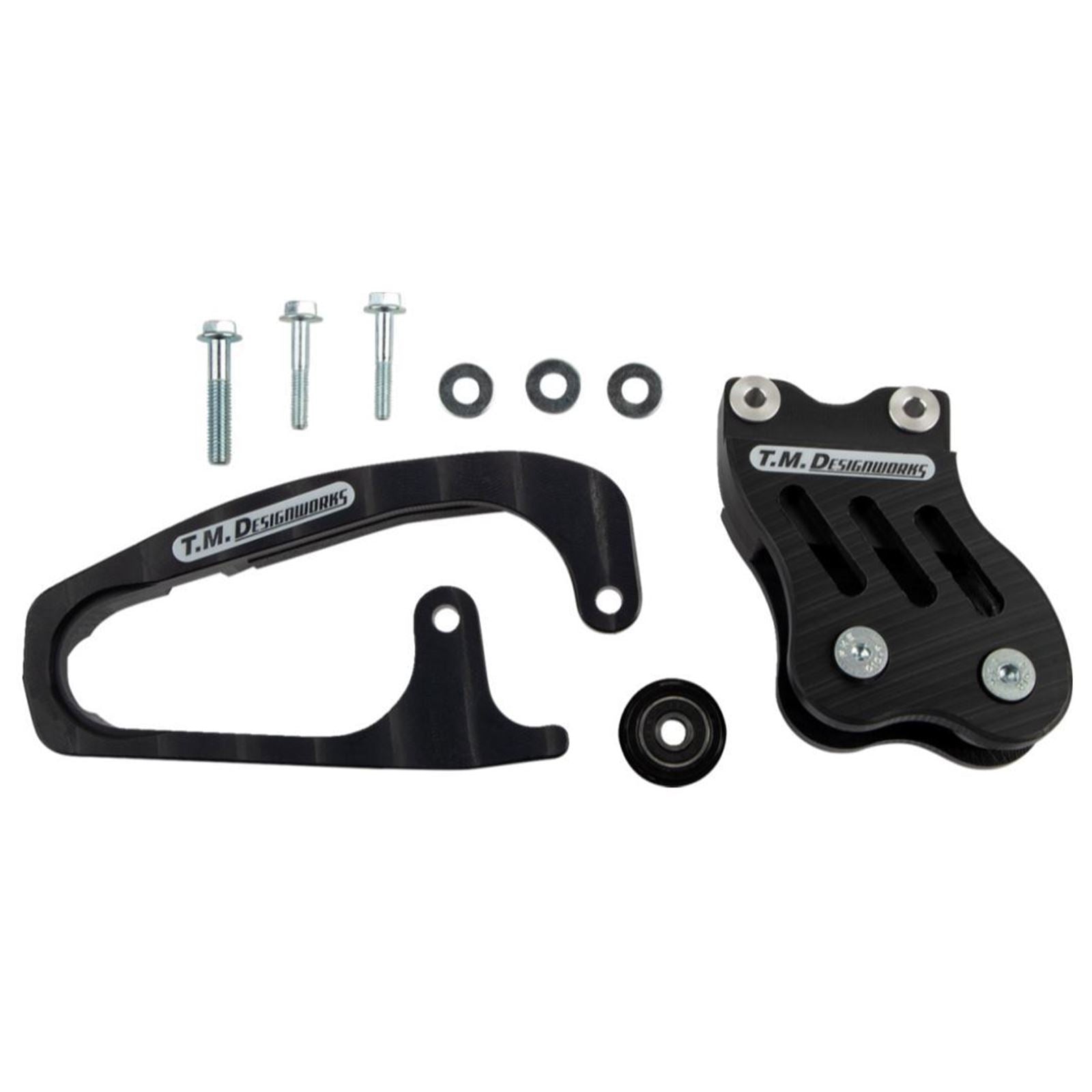 TM Design Works Chain Guide/Slider - TRX450 - Black [MPN: HCP-45K-BK]_1175340