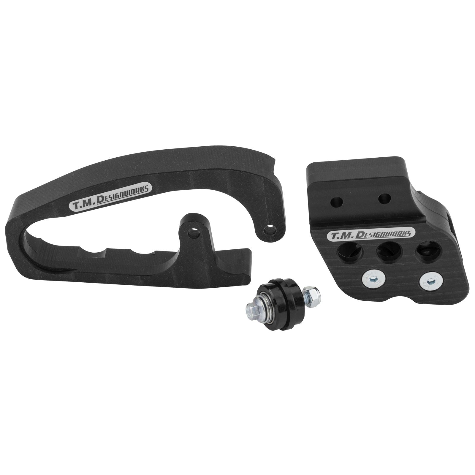 TM Design Works ATV Chain Slide-n-Guide Kit for Aftermarket Arms [MPN: HCP-80K-BK]_130994