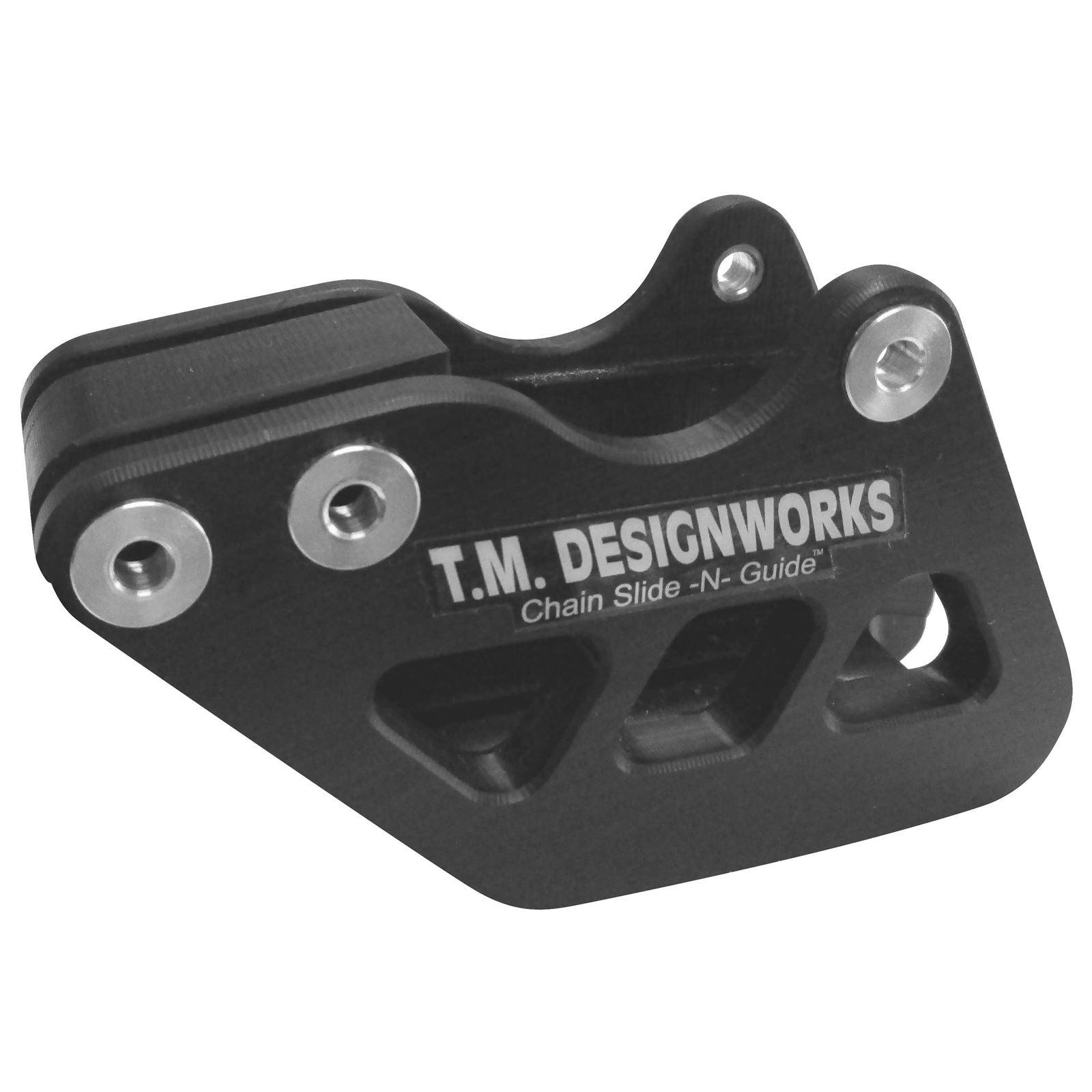 TM Design Works Chain Guide for KTM/Husaberg - Black [MPN: RCG-KTM-BK]_131010