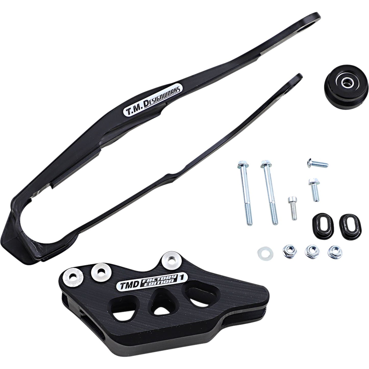 TM Design Works Chain Guide/Slider for Honda - Black [MPN: DCK-OR4-BK]_1041284