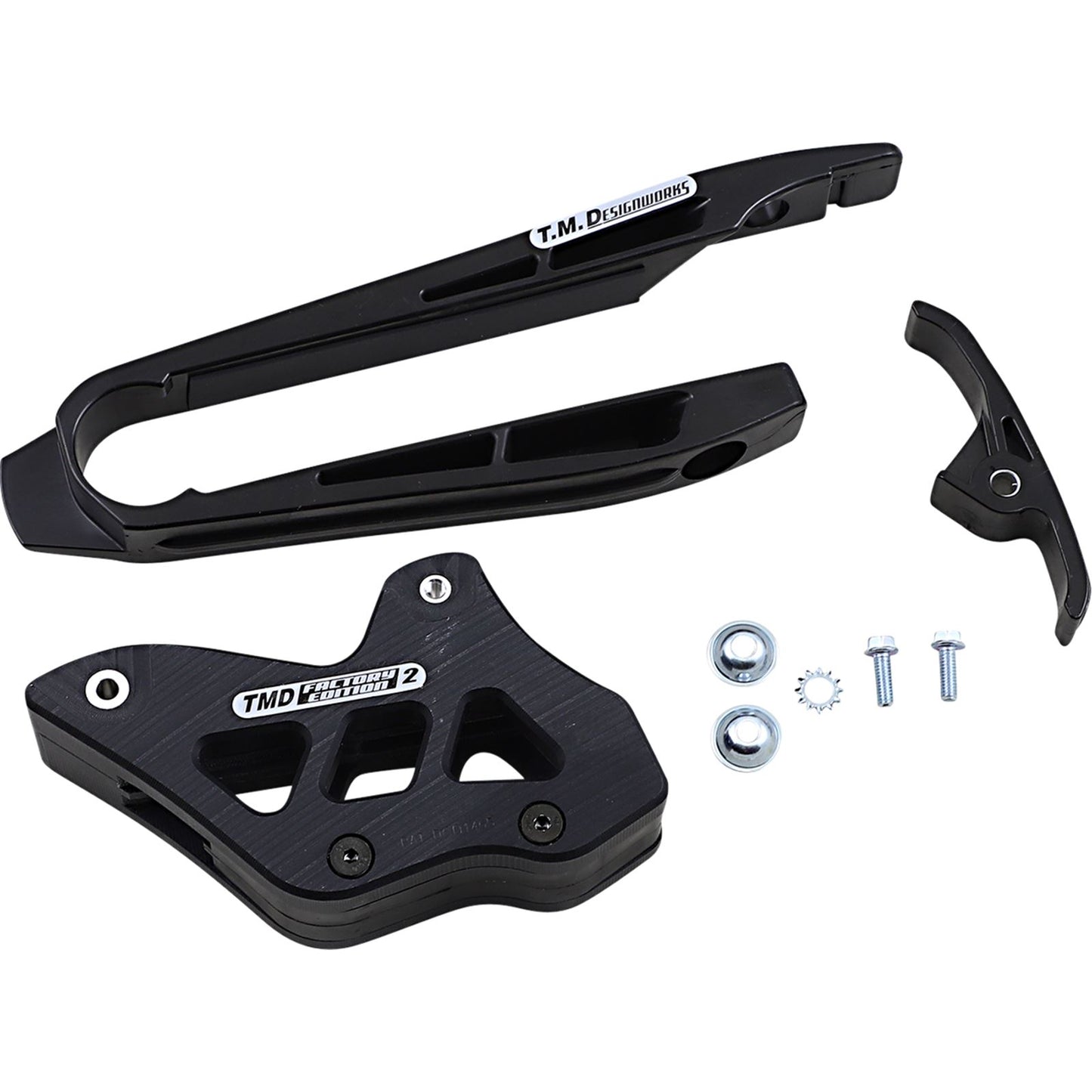 TM Design Works Chain Guide/Slider for KTM - Black [MPN: DCK-ORK-BK]_1041286