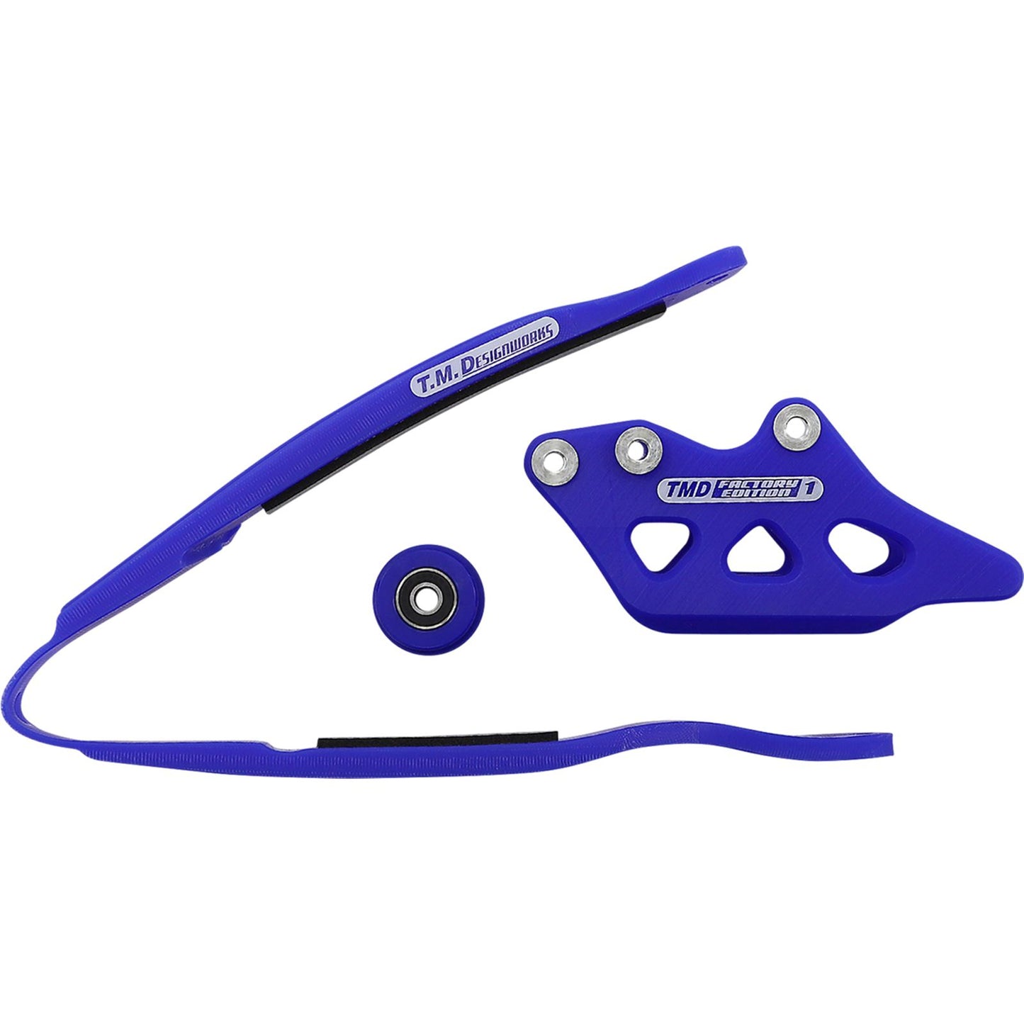 TM Design Works Chain Guide/Slider for Yamaha - Blue [MPN: YCP-K09-BU]_1080813