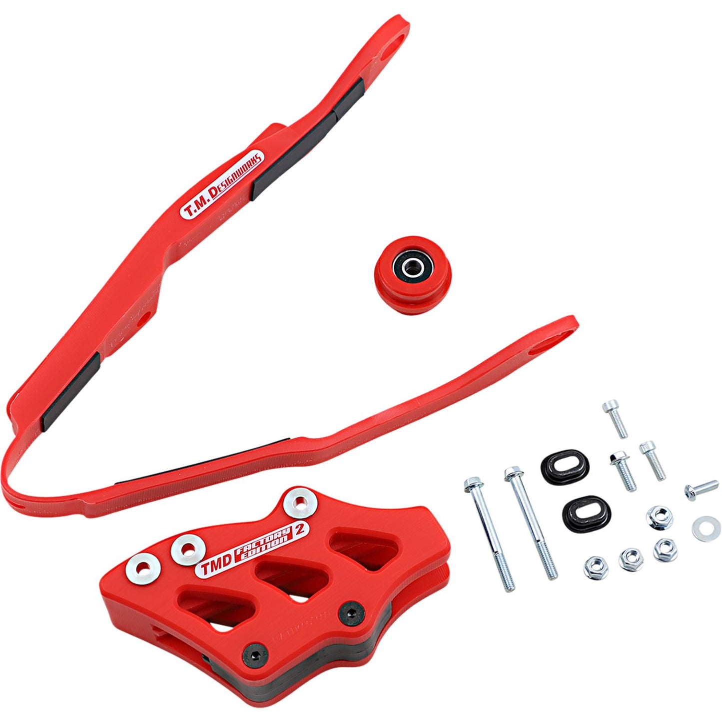 TM Design Works Chain Slider/Slider for Honda - Red [MPN: HCP-H07-RD]_1041320