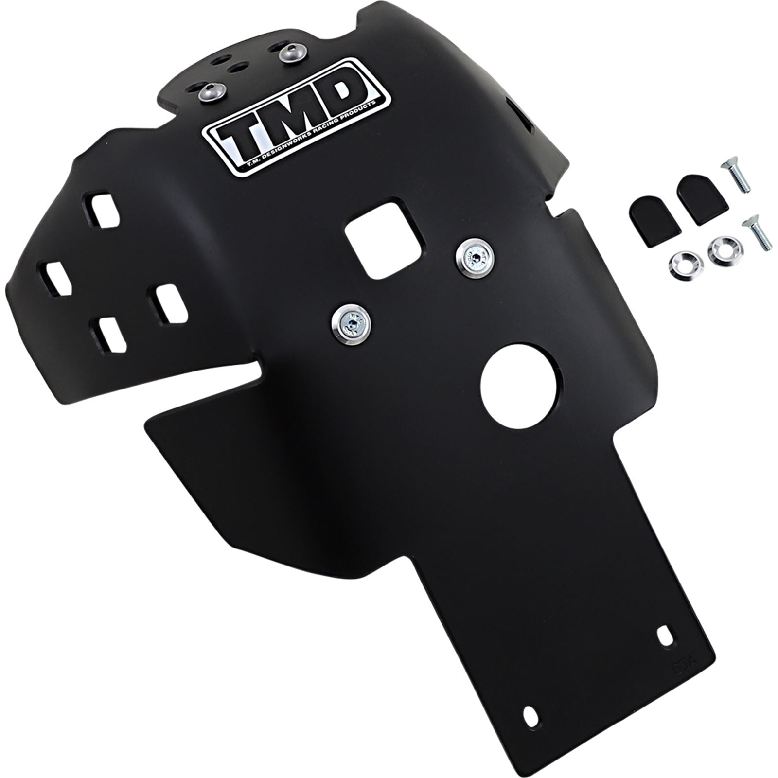 TM Design Works Skid Plate for Kawasaki - Black [MPN: KXMC-250-BK]_1041409