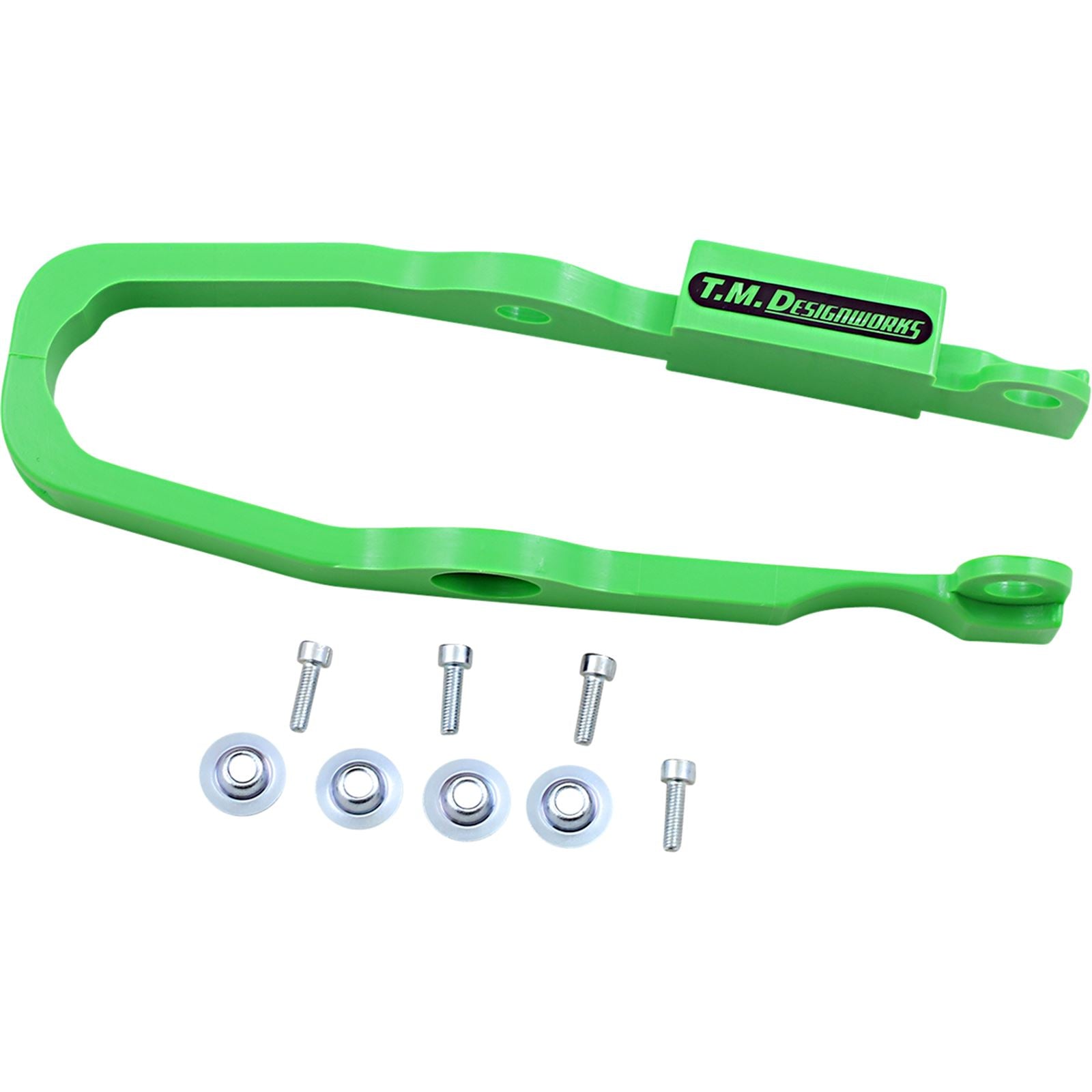 TM Design Works Chain Slider For Kawasaki - Green [MPN: DCS-KX85-GR]_1041380