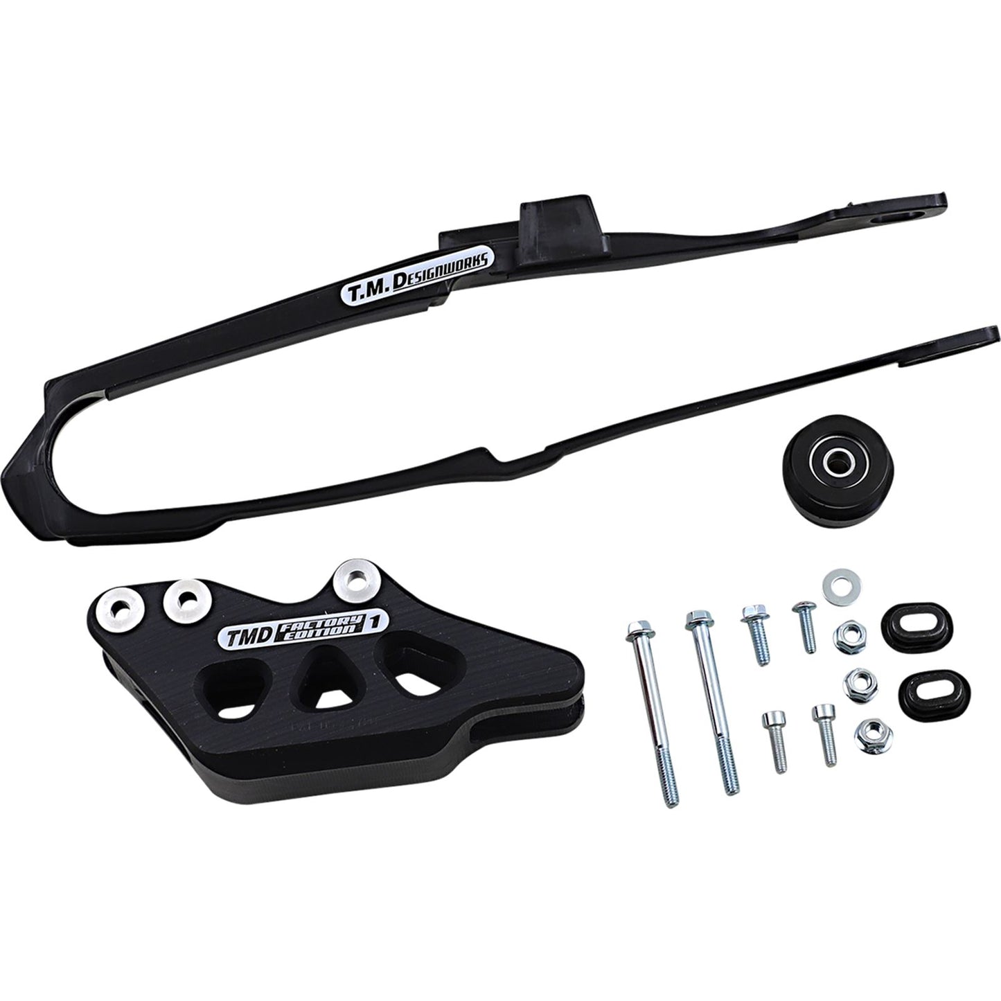 TM Design Works Chain Guide/Slider for Honda - Black [MPN: DCK-OR10-BK]_1041383